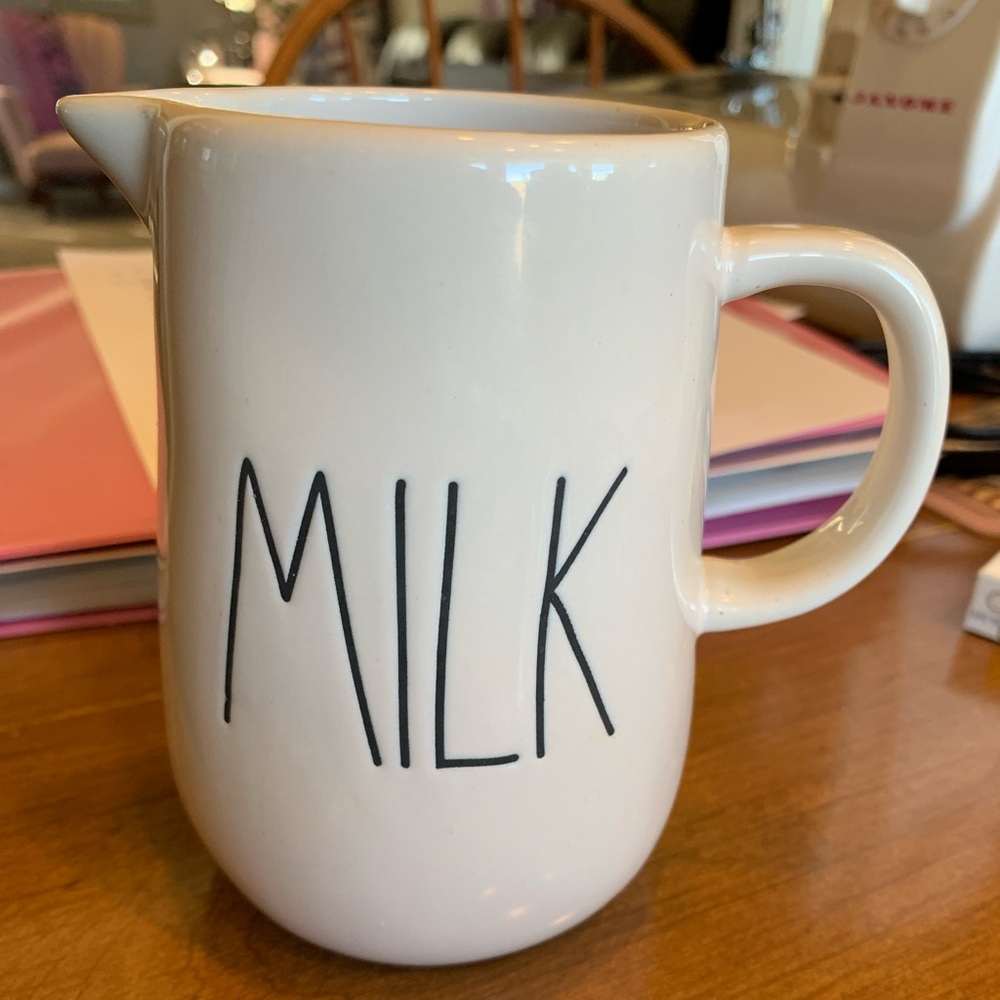 RaeDunn Milk pitcher
